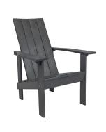Modern Adirondack Chair Slate Grey
