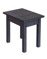 18" X 13" Small Side Table-Black
