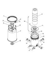 Jandy/Zodiac - Cartridge Filter Parts - Cj Series