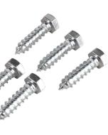 Plated Lag Bolts - 300Pc Pack