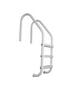 Saftron Inground 3 Step Ladder-White/Grey