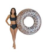 Leopard Print 48" Pool Tube