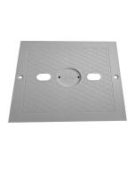 Square Skimmer Cover Grey Insert